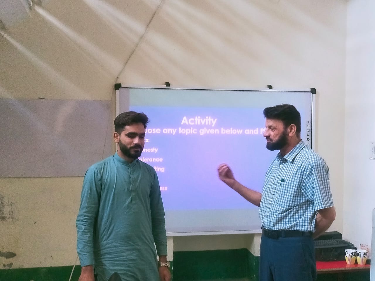 Training on Distinct Learning Programs Conducted in Paris Road,Sialkot Campus